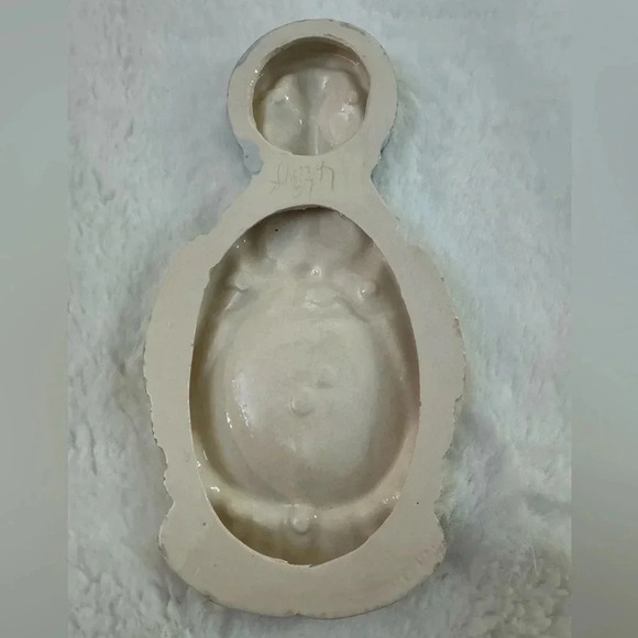 Vintage Ceramic Mother Goose Spoonrest Wall Decor Cottagecore Country Farmhouse - Picture 5 of 8